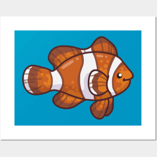 Common Clownfish Posters and Art